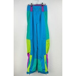 Vtg JD Sun Valley Ski Pants Womens Size 8 Colorblock Outdoor Snow Gear Sample